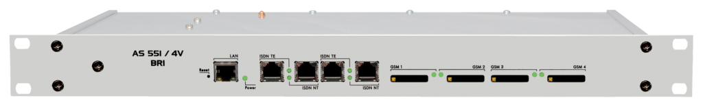 AS551 2V/4V BRI GSM Schnittstelle